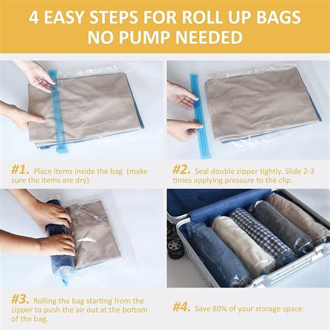 travel compression bags vacuum packing.